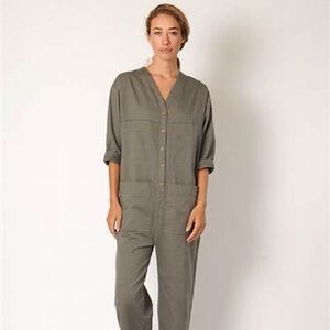 Ilana Kohn Olive Jumpsuit